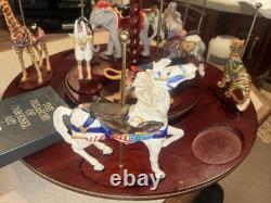 The Franklin Mint The Treasury of Carousel Art 1988 Goat by William Manns
