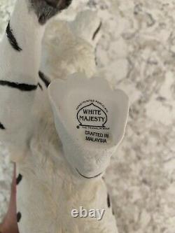 The Franklin Mint Tiger White Majesty
