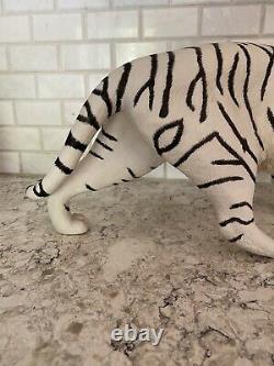 The Franklin Mint Tiger White Majesty