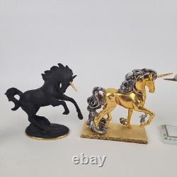 The Franklin Mint Treasury Of Unicorns Retired Figurines Z1 Collection Set Of 11
