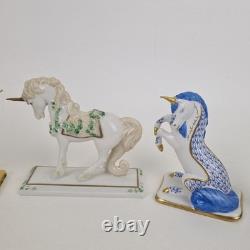 The Franklin Mint Treasury Of Unicorns Retired Figurines Z1 Collection Set Of 11