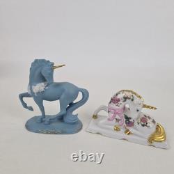 The Franklin Mint Treasury Of Unicorns Retired Figurines Z1 Collection Set Of 11