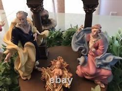 The Franklin Mint Vatican Nativity Scene