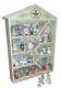The Franklin Mint WOODMOUSE FAMILY TREEHOUSE 24pc Porcelain Mouse Figurine Set