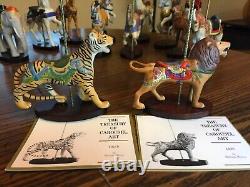 The Franklin Mint World of Treasury of Carousel Art Collection, 12 Figurines