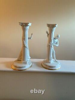 The Franklin mint romeo and juliet candle sticks