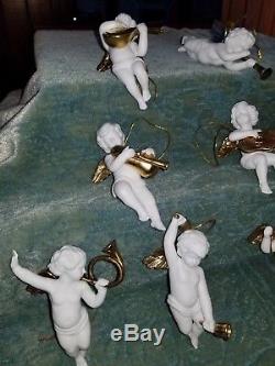 The Heralding Angels Ornament Collection Franklin Mint