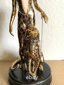 The House Of Erte Leopard, Franklin Mint Limited Edition # B2094