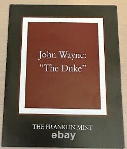 The John Wayne Family Presents The Duke Fine Hand-Painted Porcelain Figurine