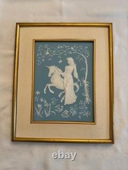 The Lady and The Unicorn Porcelain By George McMonigle Franklin Mint Wedgewood