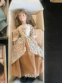 The Little Maids of the Thirteen Colonies Franklin Heirloom Dolls Box Set Lot 13