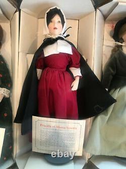 The Little Maids of the Thirteen Colonies Franklin Heirloom Dolls Box Set Lot 13