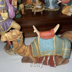 The Nativity (14 piece set) by Gianni Benvenuti The Franklin Mint 1989