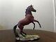 The Red Pony Franklin Mint Fine Porcelain Statue Horse Figurine Pamela Du Boulay