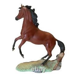 The Red Pony Franklin Mint Fine Porcelain Statue Horse Figurine Pamela Du Boulay