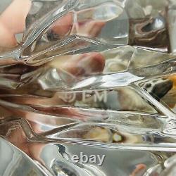 The Siberian Tiger Figurine with Lead Crystal Base 1995 Franklin Mint Great Cond