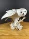 The Snowy Owl By George McMonigle The Franklin Mint 1989 Porcelain Sculpture