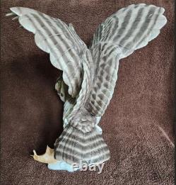 The Snowy Owl By George McMonigle The Franklin Mint 1989 Sculpture