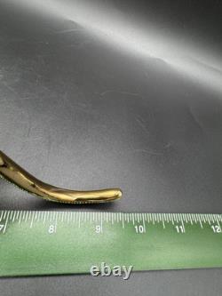 The Treasured Cat of Cleopatra Figurine 24KT Gold Paint Franklin Mint Shiny