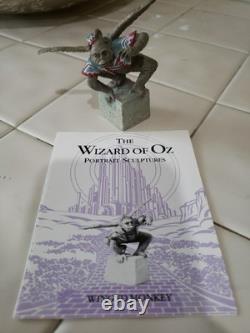 The Wizard Of Oz Portrait Sculptures By The Franklin Mint 20 Piece Set & Display