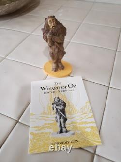 The Wizard Of Oz Portrait Sculptures By The Franklin Mint 20 Piece Set & Display