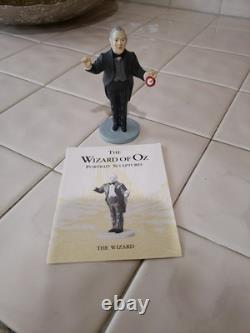 The Wizard Of Oz Portrait Sculptures By The Franklin Mint 20 Piece Set & Display