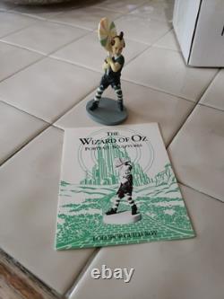 The Wizard Of Oz Portrait Sculptures By The Franklin Mint 20 Piece Set & Display