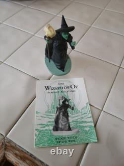 The Wizard Of Oz Portrait Sculptures By The Franklin Mint 20 Piece Set & Display