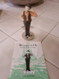 The Wizard Of Oz Portrait Sculptures By The Franklin Mint 20 Piece Set & Display