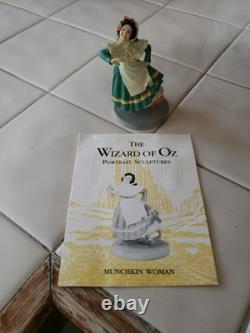 The Wizard Of Oz Portrait Sculptures By The Franklin Mint 20 Piece Set & Display