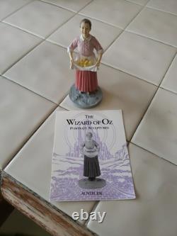 The Wizard Of Oz Portrait Sculptures By The Franklin Mint 20 Piece Set & Display