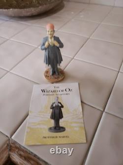 The Wizard Of Oz Portrait Sculptures By The Franklin Mint 20 Piece Set & Display