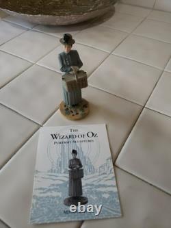 The Wizard Of Oz Portrait Sculptures By The Franklin Mint 20 Piece Set & Display