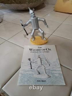 The Wizard Of Oz Portrait Sculptures By The Franklin Mint 20 Piece Set & Display