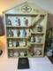 The Woodmouse Family 17 Porcelain Mice Figures Franklin Mint with Display Case