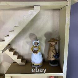 The Woodmouse Family 22 Porcelain Mice Figures Franklin Mint with Display Case