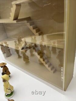 The Woodmouse Family Treehouse withfigured, Papers, Glass Complete Set of 25 1985