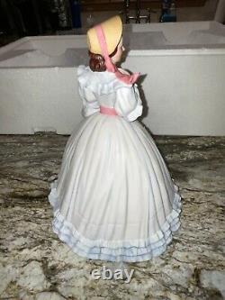 VERY RARE 1988 Franklin Mint Gone With The Wind Melanie Wilkes 11 tall Figurine