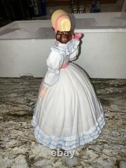 VERY RARE 1988 Franklin Mint Gone With The Wind Melanie Wilkes 11 tall Figurine