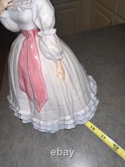 VERY RARE 1988 Franklin Mint Gone With The Wind Melanie Wilkes 11 tall Figurine