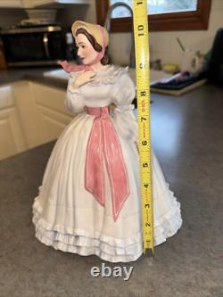 VERY RARE 1988 Franklin Mint Gone With The Wind Melanie Wilkes 11 tall Figurine