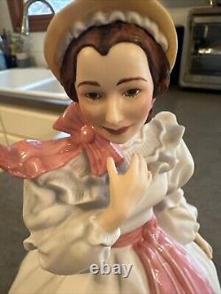 VERY RARE 1988 Franklin Mint Gone With The Wind Melanie Wilkes 11 tall Figurine