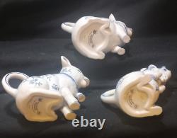 VERY RARE COMPLETE 12 Hallie Greer Country Friends Creamers FRANKLIN MINT