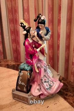 VERY RARE Franklin Mint Figurine Sisters of Spring 27cm High x 21cm Wide