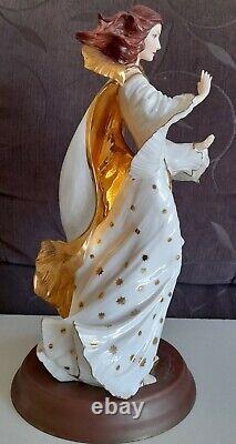 VINTAGE 1988 ART DECO DESTINY PORCELAIN STATUE FIGURINE by Victoria Oldham