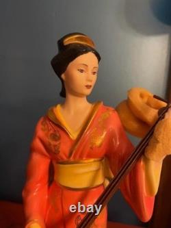 VINTAGE. Franklin Mint AKEMI Princess of the Chrysanthemums WithCOA, GATE & SPOON