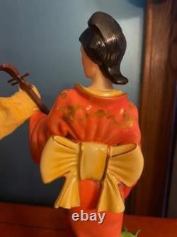 VINTAGE. Franklin Mint AKEMI Princess of the Chrysanthemums WithCOA, GATE & SPOON