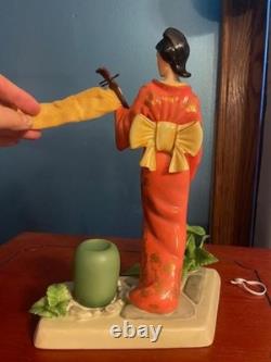 VINTAGE. Franklin Mint AKEMI Princess of the Chrysanthemums WithCOA, GATE & SPOON