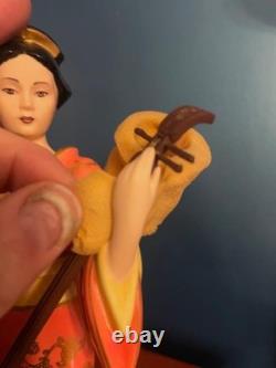 VINTAGE. Franklin Mint AKEMI Princess of the Chrysanthemums WithCOA, GATE & SPOON