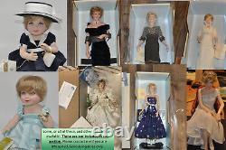 VIP Gift FRANKLIN MINT WIZARD OF OZ Glinda Good Witch 22 DOLL With STAND COA BOX